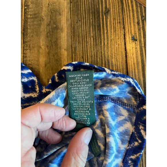 Ralph Lauren Career Dress Women 8 Blue Easter Spring Wedding Church Flattering - Picture 8 of 8